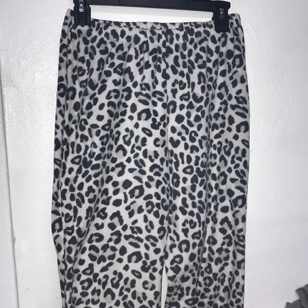 leopard print pajama pants
